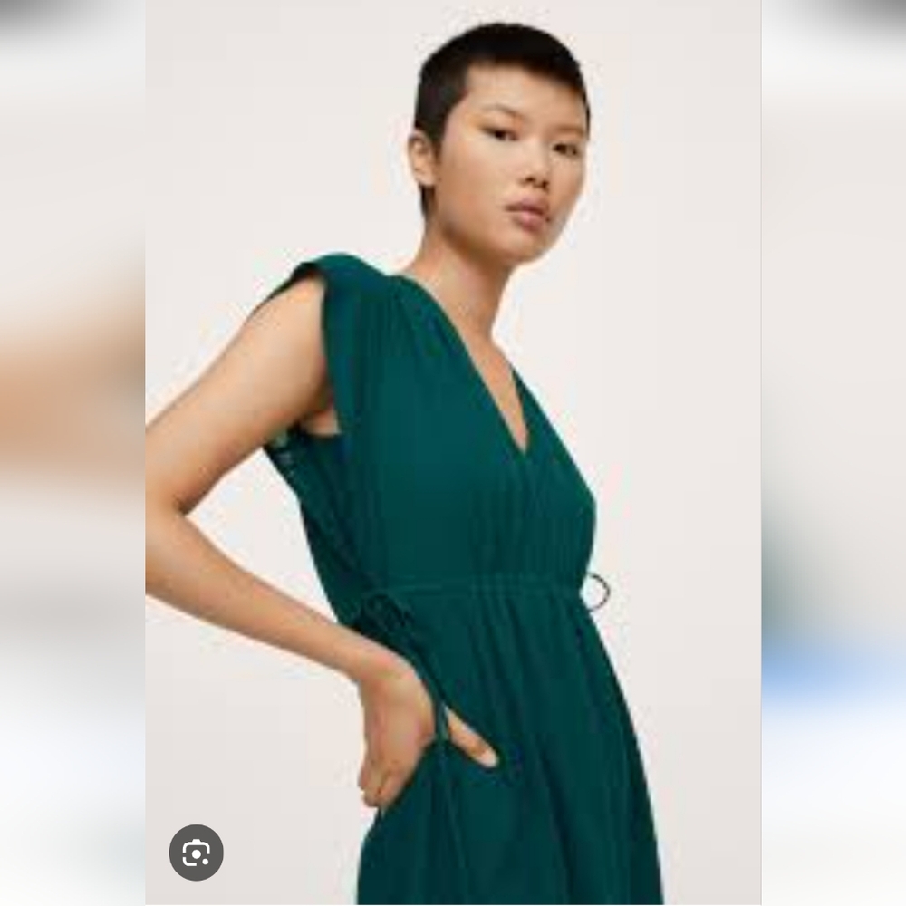 Zara Teal Midi Dress